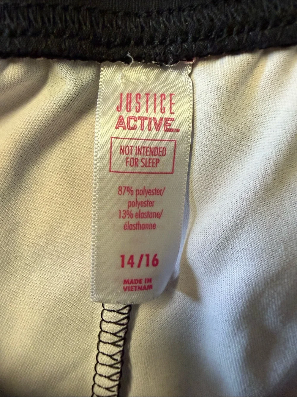 Justice Maroon Floral Athletic Shorts with Pink Accents